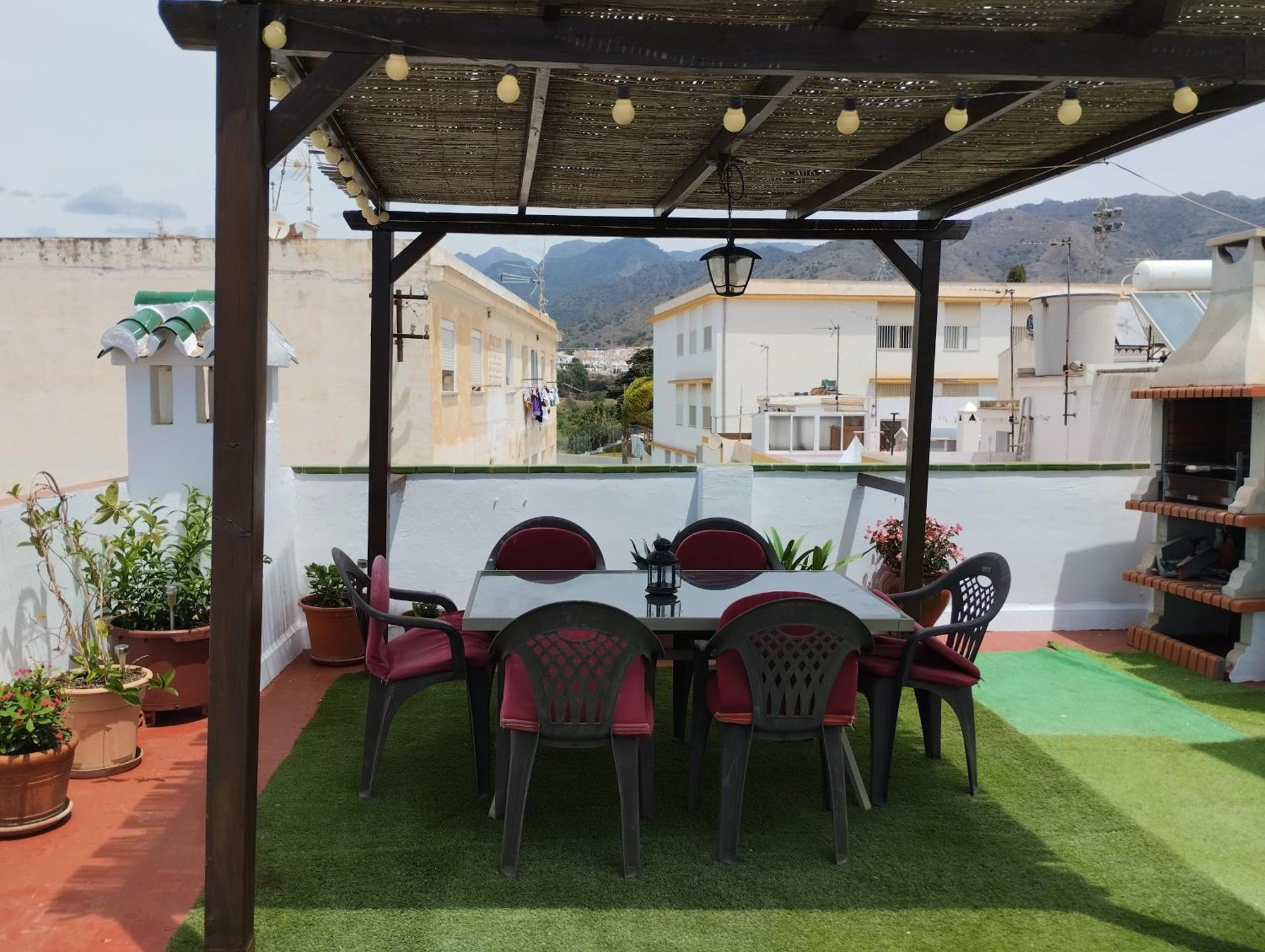 Casa Con Terraza Privada Villa Nerja Eksteriør bilde