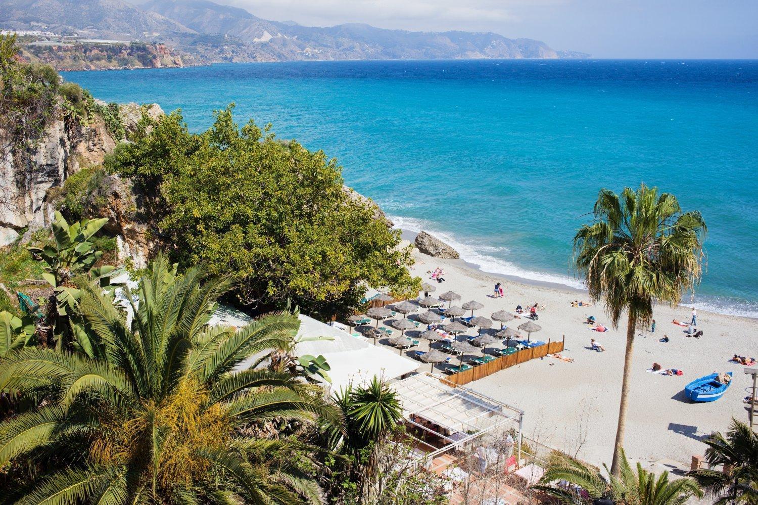 Casa Con Terraza Privada Villa Nerja Eksteriør bilde