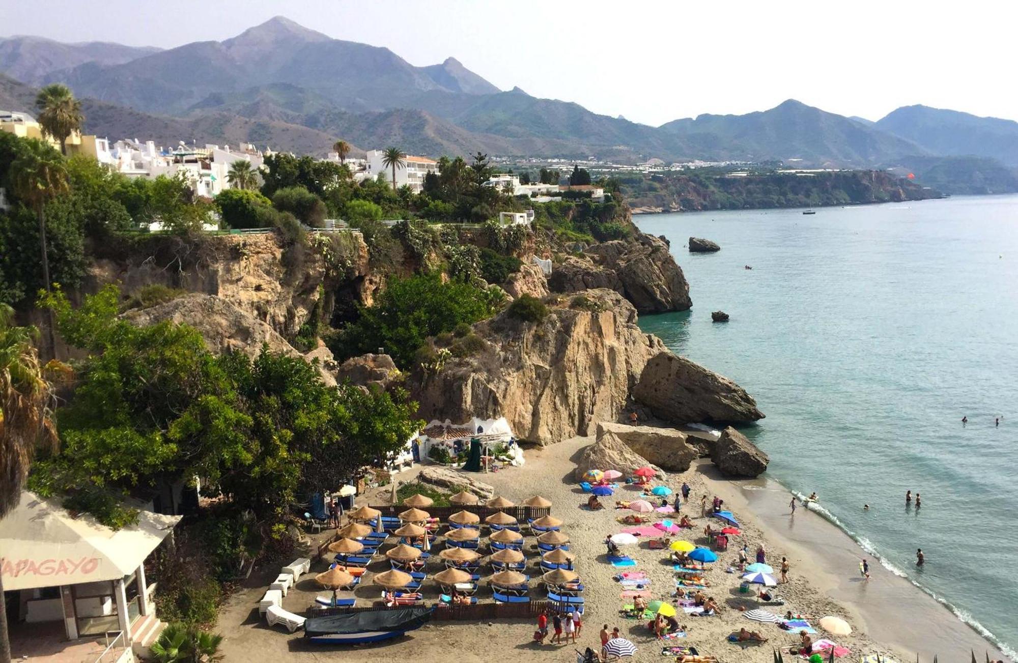 Casa Con Terraza Privada Villa Nerja Eksteriør bilde