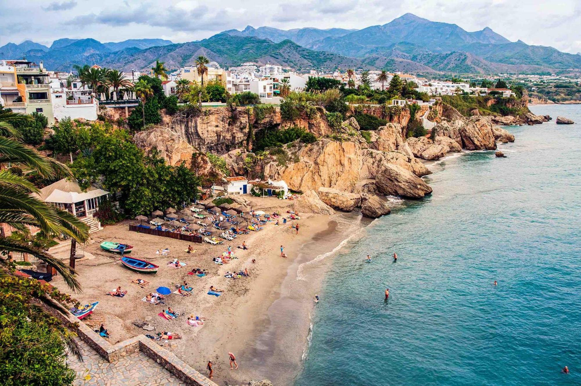 Casa Con Terraza Privada Villa Nerja Eksteriør bilde